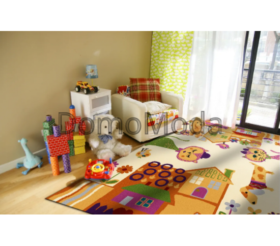 Детский ковер Funky Aki Krem Купить в интернет магазине ДомоМода Детский ковер Funky Aki Krem - высокое качество по лучшей цене в Украине